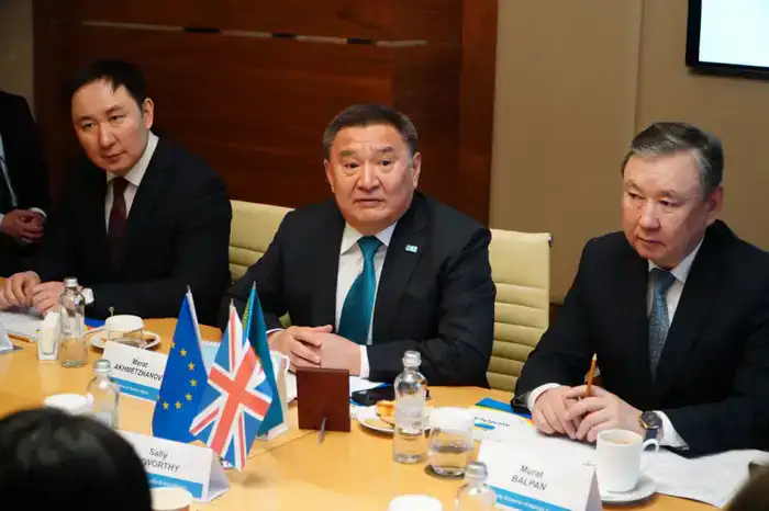 Аким области Марат Ахметжанов встретился с послами Евросоюза и Великобритании (4)