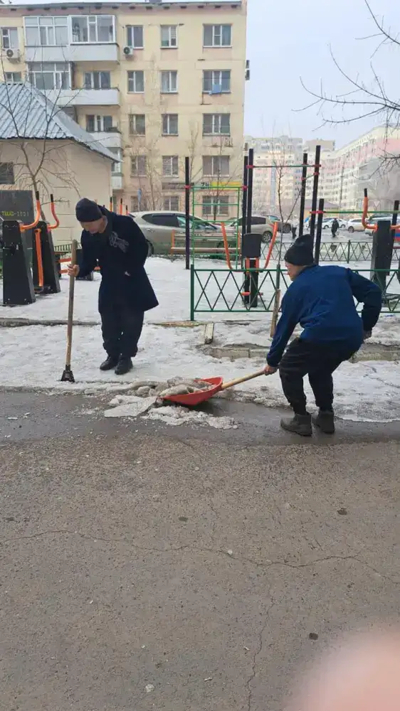 Масштабная генеральная уборка проходит в Астане в День очищения (2)