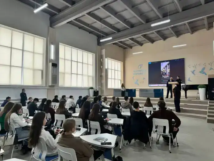 Чемпионки мира в погонах встретились со студентами в СКО (3)