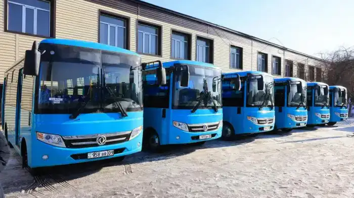 Закупка 92 новых автобусов для обновления пассажирского транспорта в Караганде
