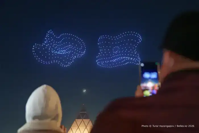 Масштабное дрон-шоу прошло в Астане в честь Наурыз мейрамы (3)