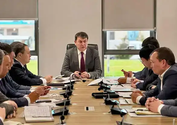 В ТУРКЕСТАНСКОЙ ОБЛАСТИ ОБСУДИЛИ КООРДИНАЦИЮ МЕР ПО БОРЬБЕ С САРАНЧОЙ (4)