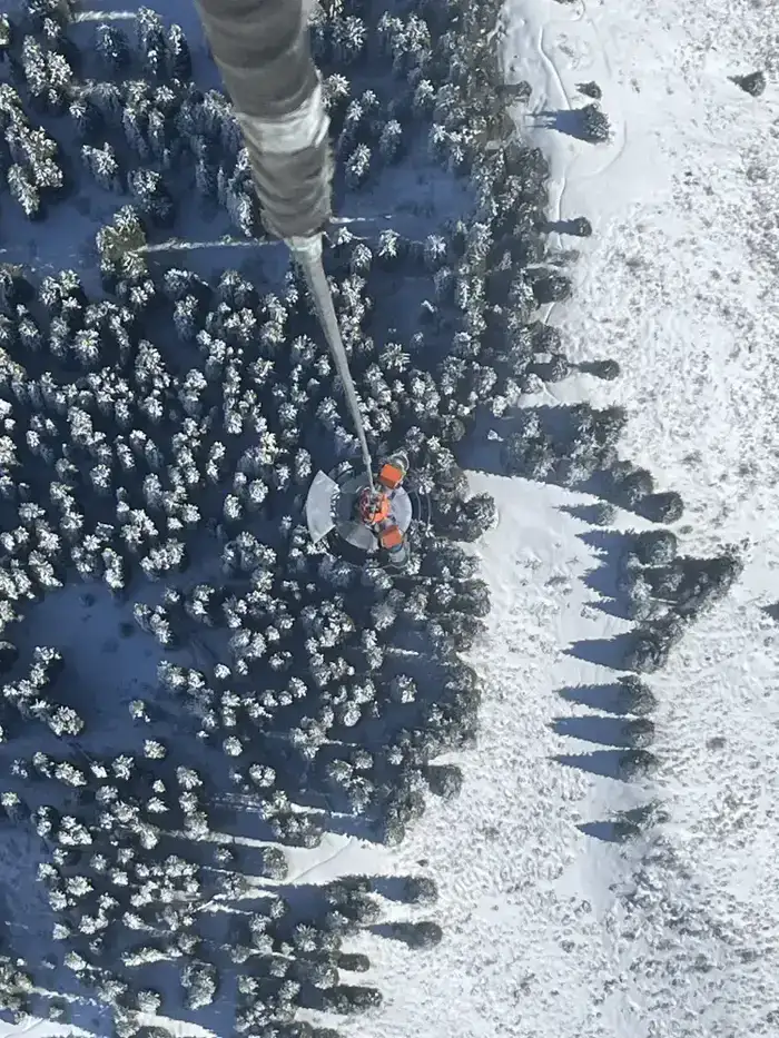 В горах Алматы для спуска лавин применяются современные технологии (5)