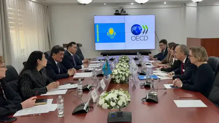 Встреча с Руководителем отдела Евразии Организации экономического сотрудничества и развития (5)