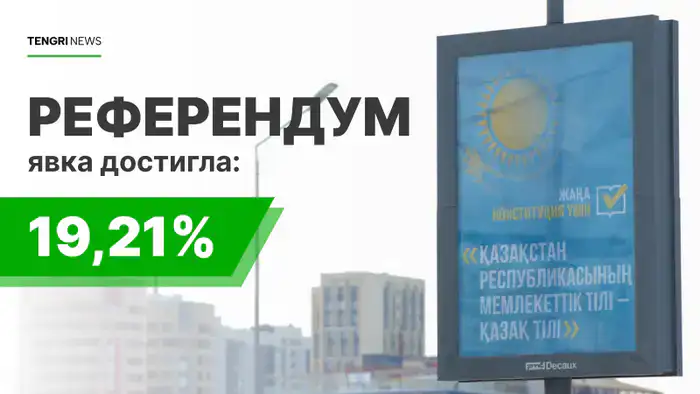Более 2 миллионов казахстанцев проголосовали на референдуме по новой Конституции к 10:00, сообщает Центральная комиссия референдума о предварительной явке избирателей.