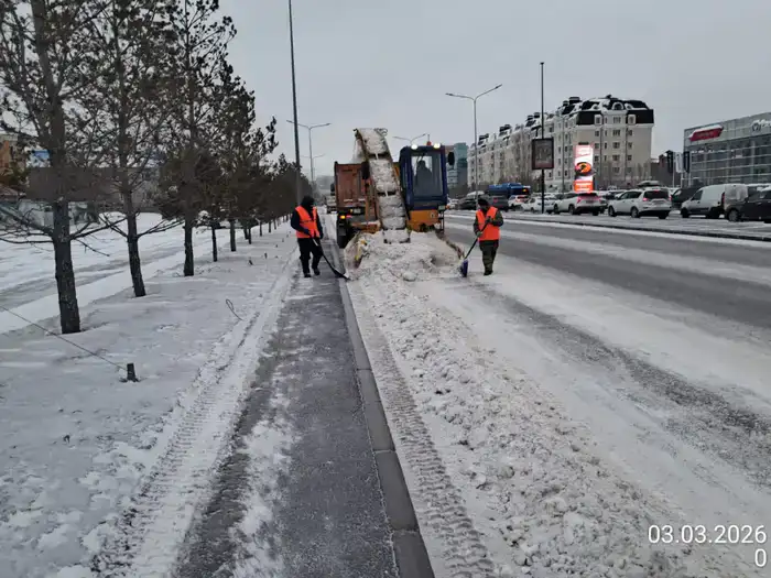 В Астане на снегоуборочные работы вывели более 1,7 тыс. единиц спецтехники (9)