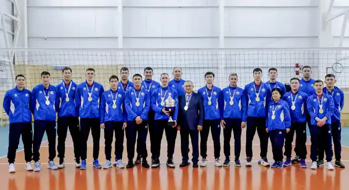 Бейбит Исабаев встретился с коллективом мужской волейбольной команды «Жетісу» (5)