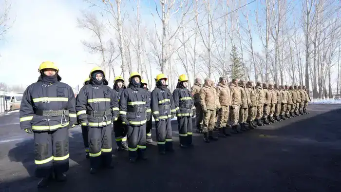 Обновление пожарной части в селе Сарыозек: шаг к улучшению безопасности местных жителей