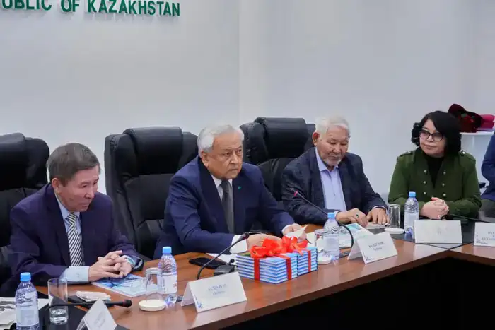 Юбилей Алибека Аскарова в Национальной библиотеке РК