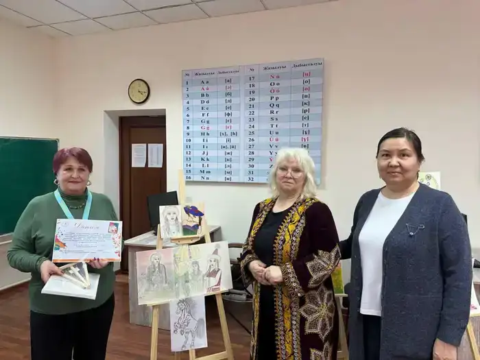 Творческий конкурс для пенсионеров в Астане: развитие художественных навыков и позитивного настроения через искусство