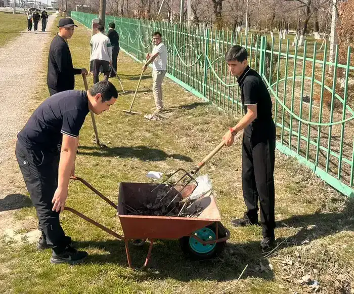 «Таза Қазақстан»: в Жамбылской области высадили свыше 9 тысяч деревьев (7)