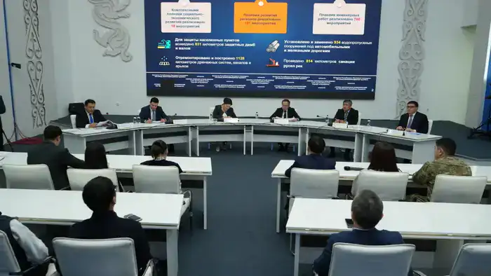 Защита от водной стихии: круглый стол о подготовке к паводкам в Службе центральных коммуникаций