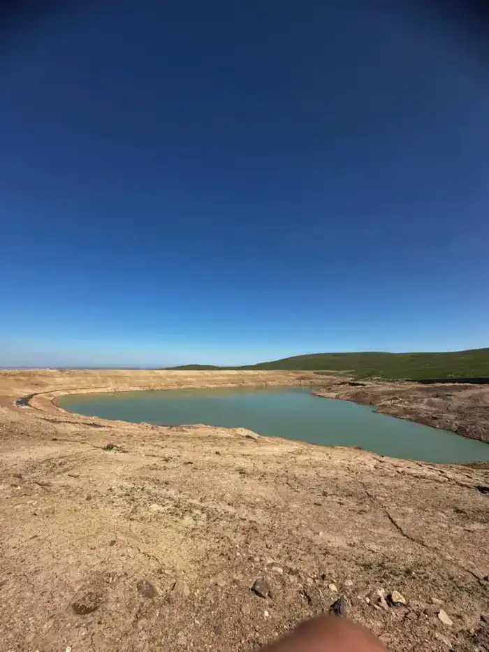 ТУРКЕСТАН: МИНИСТР ВОДНЫХ РЕСУРСОВ ОЗНАКОМИЛСЯ С ХОДОМ СТРОИТЕЛЬСТВА ВОДОХРАНИЛИЩА «КАРАКУЫС» В ТОЛЕБИЙСКОМ РАЙОНЕ (2)