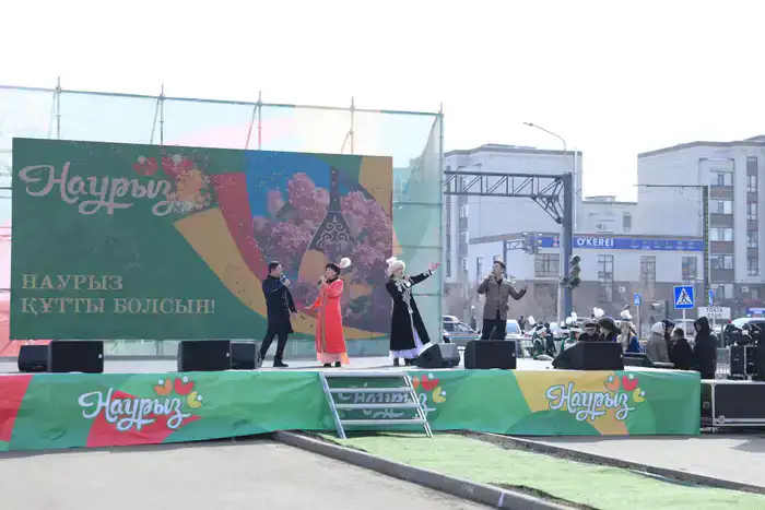 Celebration of Nowruz: Regional Akim Witnesses 'Tusaikeser' Ceremony for Twins