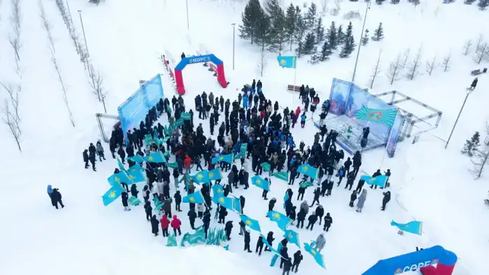 Массовый забег в поддержку новой Конституции прошел в Астане (2)