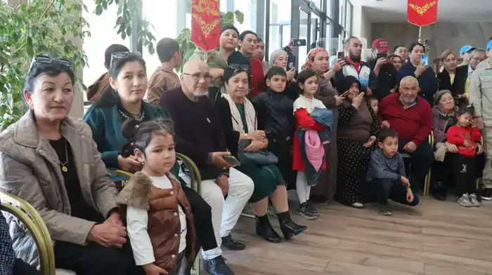 Первый призыв новобранцев в Туркестане