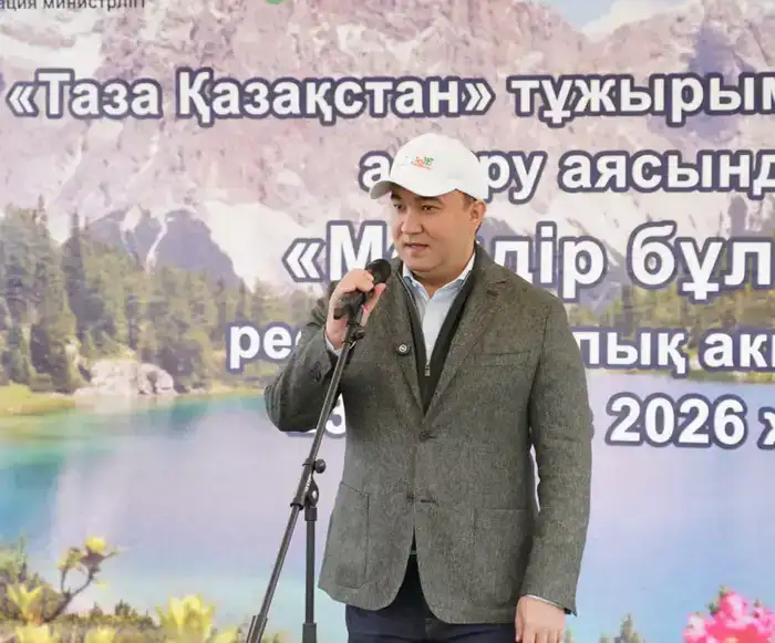 В ТУРКЕСТАНСКОЙ ОБЛАСТИ ПРОШЛА МАСШТАБНАЯ ЭКОАКЦИЯ ПО ОЧИСТКЕ РОДНИКОВ «МӨЛДІР БҰЛАҚ» (3)