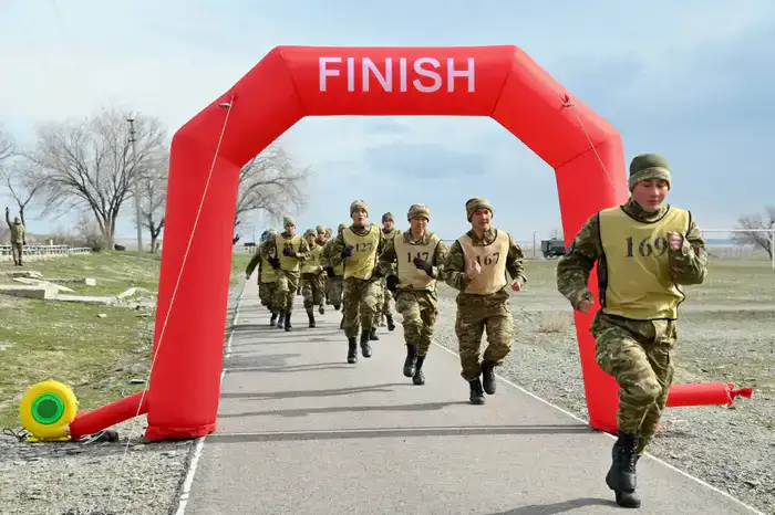 В Жамбылской области проверили готовность инженерно-саперного полка (8)