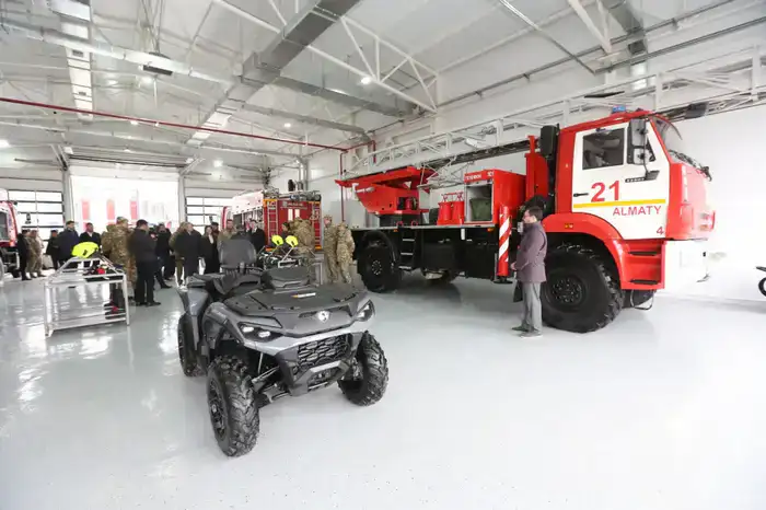 Новый огненный щит Казахстана: в Алматы открыт уникальный пожарно-спасательный комплекс