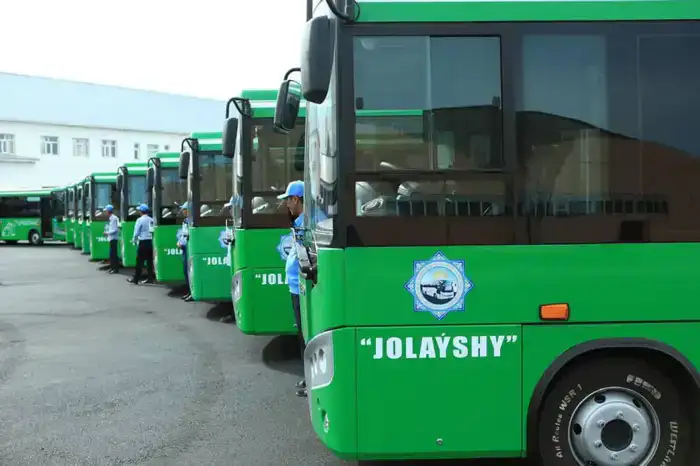 Бесплатный проезд в общественном транспорте в Туркестанской области в день республиканского референдума