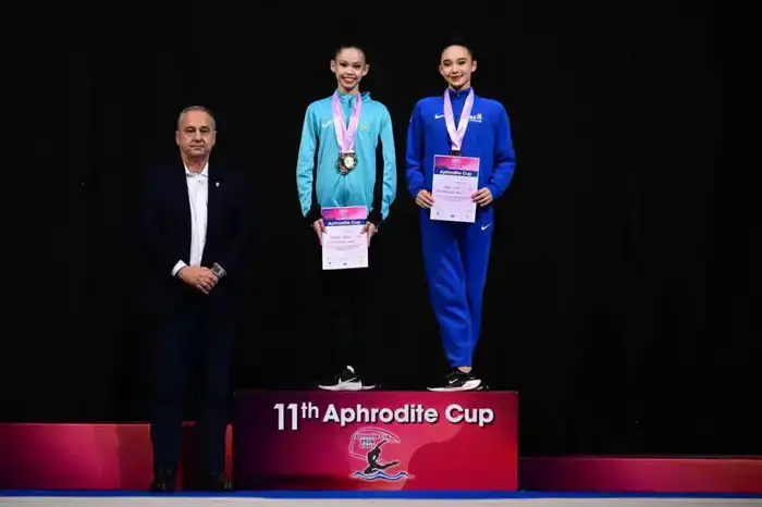 Турнир по художественной гимнастике «Aphrodite Cup»: казахстанские гимнастки расцвели на афинском небосводе