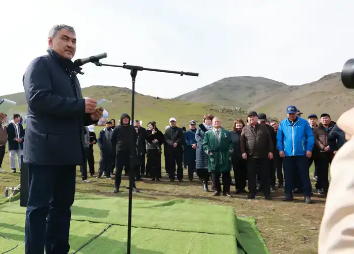 Экоакция «Мөлдір бұлақ»: родники очищают жители Жамбылской области (4)