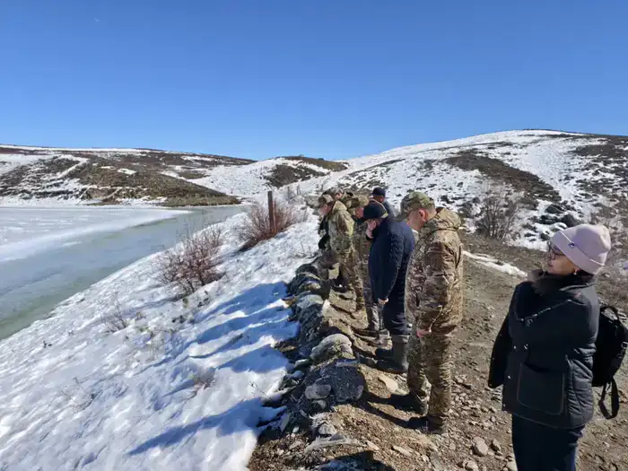 В ВКО проводится аэровизуальное обследование паводкоопасных участков (6)