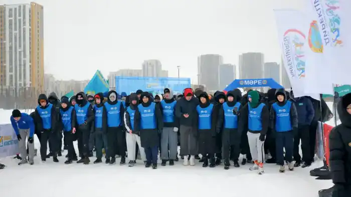 Массовый забег в поддержку новой Конституции прошел в Астане (10)