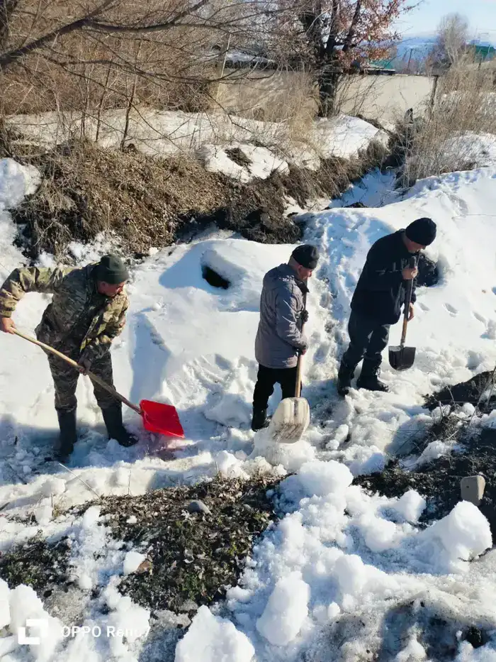 В Урджарском районе проводятся меры по предупреждению паводков (2)
