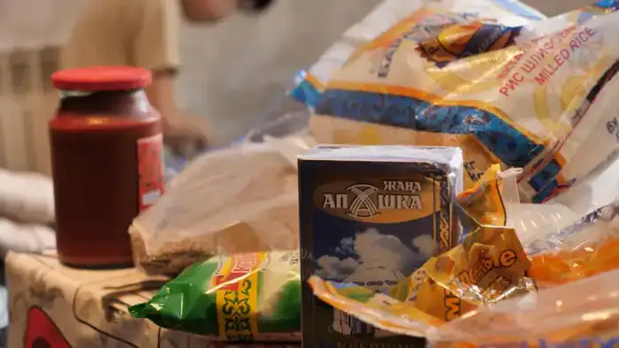 «Свет надежды в корзинах доброты»: в Астане сотни семей получили продуктовые подарки к Наурызу