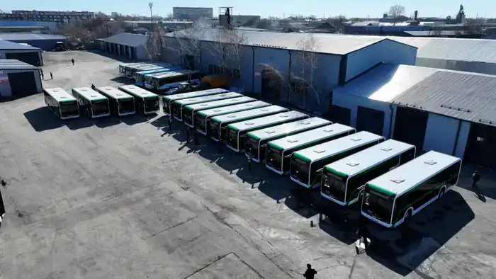 Автопарк Костаная обновлён на 81% (6)