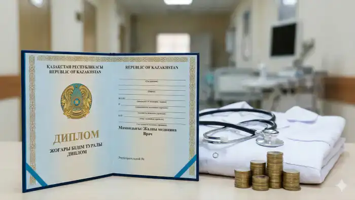 Казахстанец купил диплом врача за 600 тысяч тенге: Полиция Абай раскрыла мошенничество