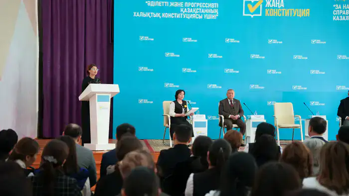Общенациональная коалиция: Мост к справедливости — делегация в Улытау разъясняет проект Конституции
