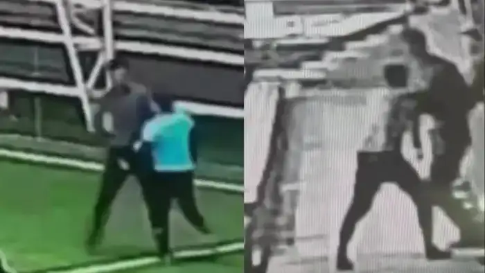 В Шымкенте начата проверка после появления видео, на котором мужчина, предположительно аким района, применяет физическую силу к неизвестному. Власти города отреагировали на инцидент, инициировав расследование.