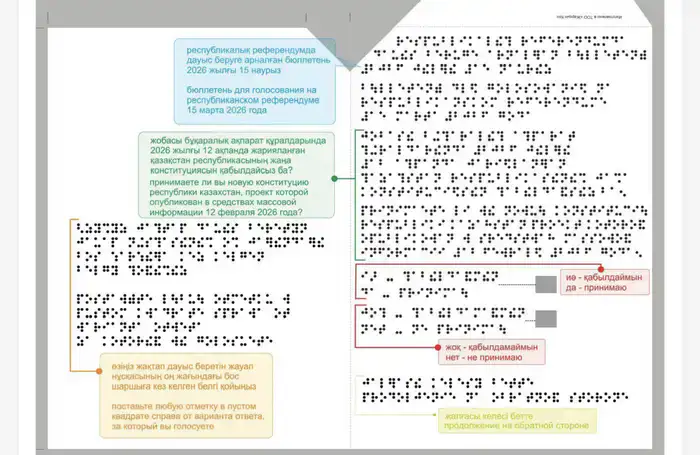 шрифт брайля