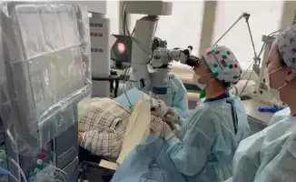 Частичное восстановление зрения пациента после травмы глаза: результат сложной операции в Алматы
