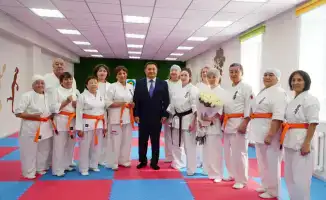 80 лет активистки Александры Каримжановой в Центре активного долголетия