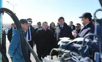 Современный сервисный центр в Туркестане с газовой компрессорной станцией для экологически чистого топлива