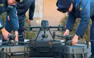 Дроны обеспечивают безопасность в Жетысу