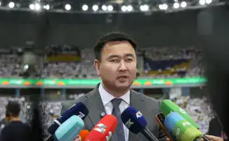 11 500 домбристов собраны в Алматы для установления рекорда на флешмобе "Домбыра үні"