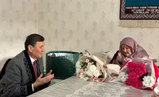 Педагог Гульсин Ибрагимова 101 лет 44 года работы в Туркестане