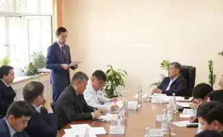 Совещание министра водных ресурсов и ирригации по подготовке к вегетационному периоду в Туркестанской области