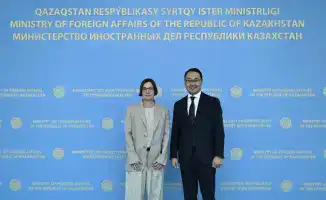 В Астане Ержан Ашикбаев встретился с президентом МККК Мирьяной Сполярич для обсуждения сотрудничества в области международного гуманитарного права.