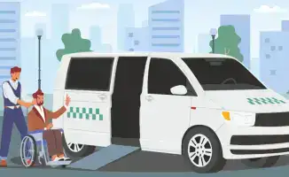 Инватакси в Астане и Алматы: 77 тыс. поездок