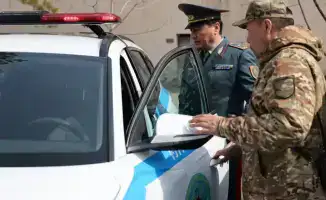 Нацгвардия получает новые автопатрули в Алматы и Туркестане перед Наурызом