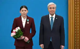 Кристина Шумекова удостоена ордена «Парасат» за успехи на юниорском чемпионате мира