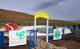 В Жамбылской области успешно завершилась экологическая акция по очистке родников в рамках проекта 'Таза Қазақстан'