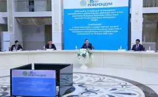 Инспекционная поездка Председателя ЦКР в Мангистауские и Карагандинские области перед референдумом 2026 года