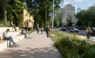 Обновление улицы Сатпаева в Алматы создание комфортного общественного пространства