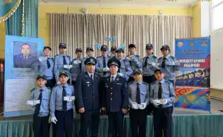 В Карагандинской области открыт класс для юных полицейских, где будут обучать патриотизму и правопорядку